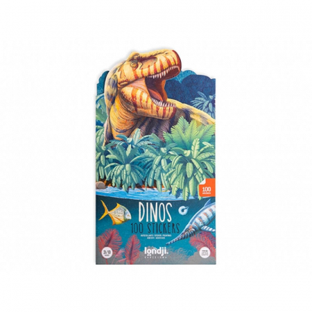 detail Snímatelné samolepky ''Sticker Dinos'' - Londji