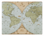 náhled Čisticí hadřík na brýle Wandkaart van de wereld door Joan Blaeu, 15x18 cm