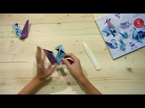 detail Origami papír, Lesní zvířátka, 60 listů