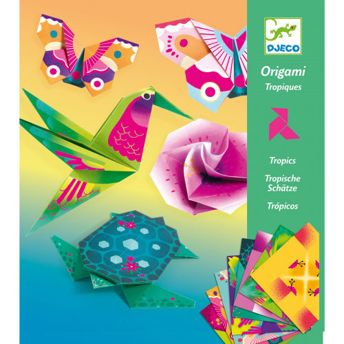 Origami ''Neonové tropy'' - Djeco