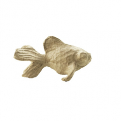 Kartonové zvířátko ryba XS 3x10,5x7cm