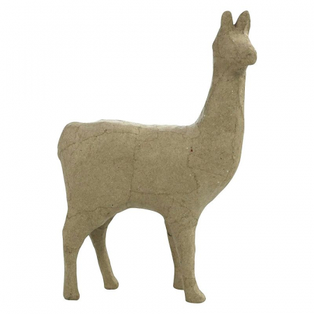 detail Kartonové zvířátko lama S 22x14x5cm