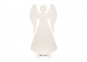 náhled Dekorativní kartonový andělíček 60cm, břidlicově bílý