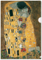náhled L-desky fóliové A4: Polibek, Gustav Klimt