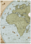 náhled L-desky fóliové A4, Mapa světa
