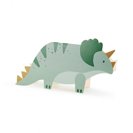 detail Narozeninové pozvánky Triceratops (6ks) - PartyDeco