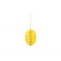náhled Skládací dekorace vajíčko 12 cm, žluté - PartyDeco