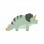 náhled Ubrousky Triceratops 12ks, 18x10cm - PartyDeco