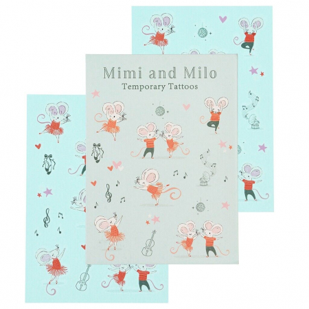 detail Dětské tetovačky ''Mimi a Milo'' - Rex London