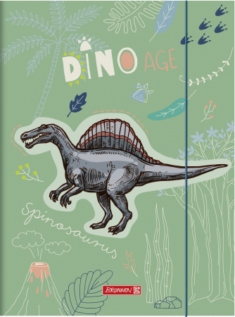 detail Portfolio s gumou A3, Dinosaur