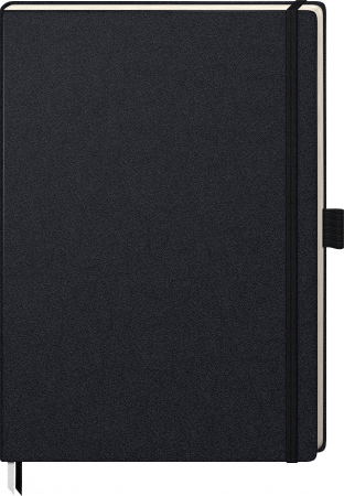 detail Notebook A4 Kompagnon, černý, čistý