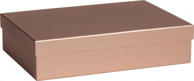 Dárková krabička 23.5x33x8 cm, A4, Sensual Colour hnědá
