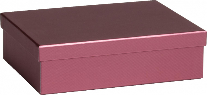 detail Dárková krabička 17x22.5x6.5 cm, A5 Sensual Colour bordó
