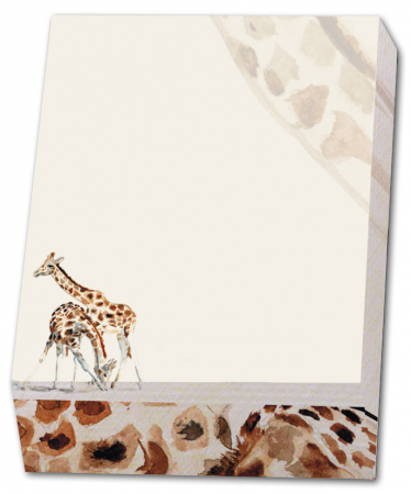 detail Poznámkový blok 9,5x13,5 cm: Žirafy, Michelle Dujardin