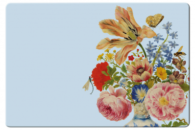 Prostírání 29x43 cm: Tulipány a růže, Maria Sibylla Merian