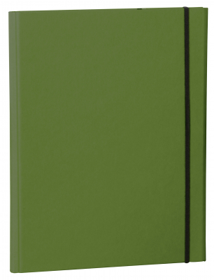 Uzavíratelné desky s klipem, A4, irská zelená