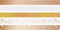 náhled Dekorační pásky MINI Hvězdičky růžové zlato, 1,2cmx3m
