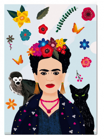 detail L-desky A4: Frida