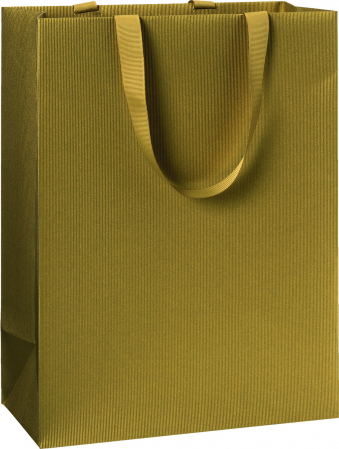 detail Dárková taška 23x13x30cm, One Colour, zlatá