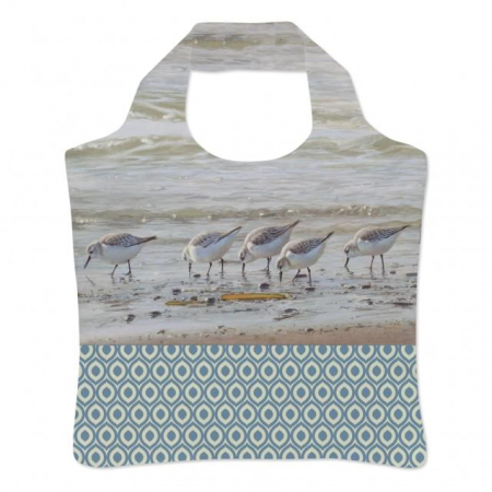 detail Originální skládací taška: Vodní ptáci