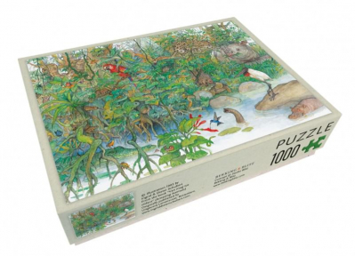 Puzzle (1.000ks), Zvířátka v tropech