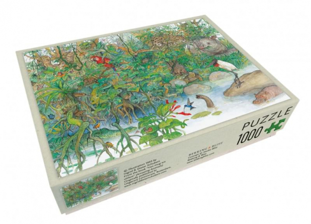 detail Puzzle (1.000ks), Zvířátka v tropech