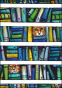 náhled Blahopřání s obálkou: Kočičí knihovna, Gea Valk