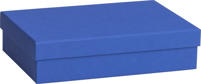 detail Dárková krabička 16,5x24x6cm A5+ One Colour tmavě modrá