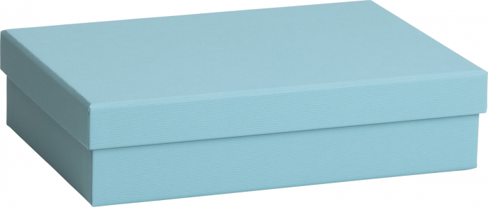detail Dárková krabička 16.5x24x6cm A5+ One Colour světle modrá