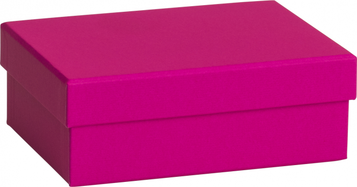 detail Dárková krabička 12x16,5x6cm A6+, One Colour růžová