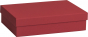 náhled Dárková krabička 16.5x24x6cm A5+ One Colour tmavě červená