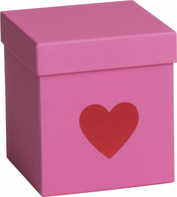 Dárková krabička 11x11x12cm, S láskou