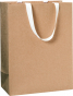 náhled Dárková taška 23x13x30cm, One Colour, světle hnědá