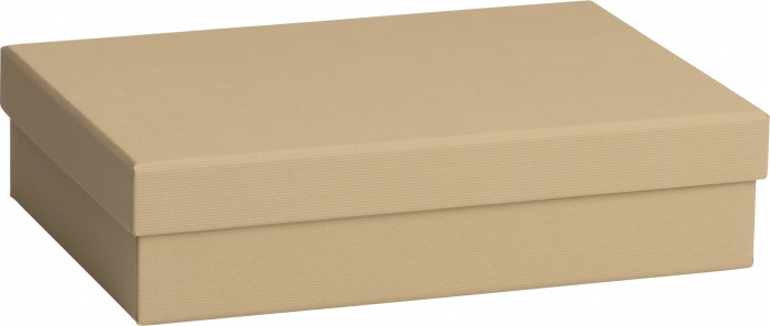 detail Dárková krabice 16,5x24x6cm A5+, One Colour, světle hnědá