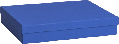 Dárková krabice 24x33x6cm A4+, One Colour, modrá