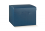 náhled Dárková skládací krabice 30x30x24cm, Modrý puntík