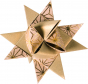 náhled Skládací papírové pásky 1,5x45cm, Vánoční hvězdy - geometrie