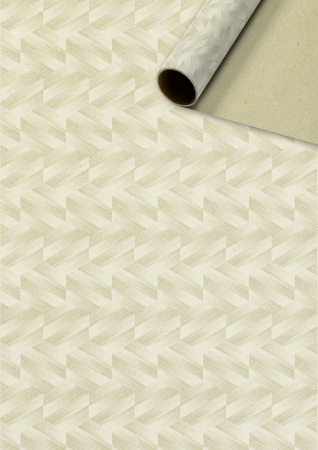 detail Dárkový papír role 70x200cm, Papír z trávy - Bambus