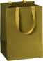náhled Dáková taštička 10x8x14cm, One Colour, zlatá