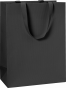 náhled Dárková taška 23x13x30cm A4+, One Colour, černá