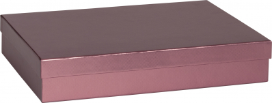 Dárková krabička 24x33x6cm A4+, Sensual Colour bordó