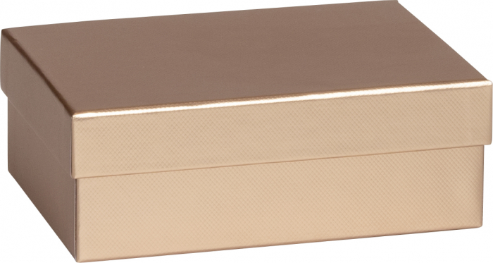 detail Dárková krabička 12x16,5x6cm A6+, Sensual Colour měděná