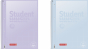 náhled Kroužkový pastelový collegeblock A4, čtverečkovaný, modrá, lila