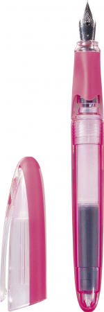 detail Plnící pero na bombičky, růžová, 13cm