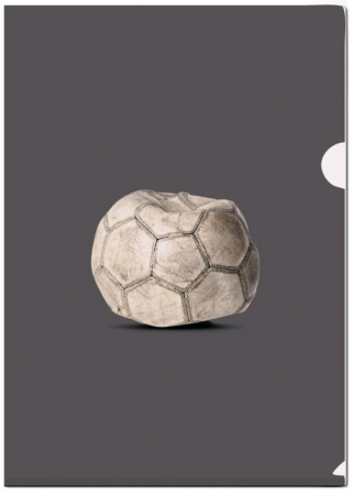 detail L-desky fóliové A4, Fotbalový míč